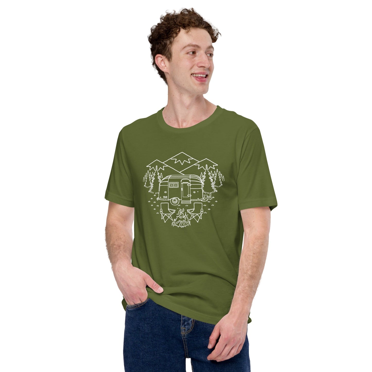 Camp Site Soft Style T-Shirt