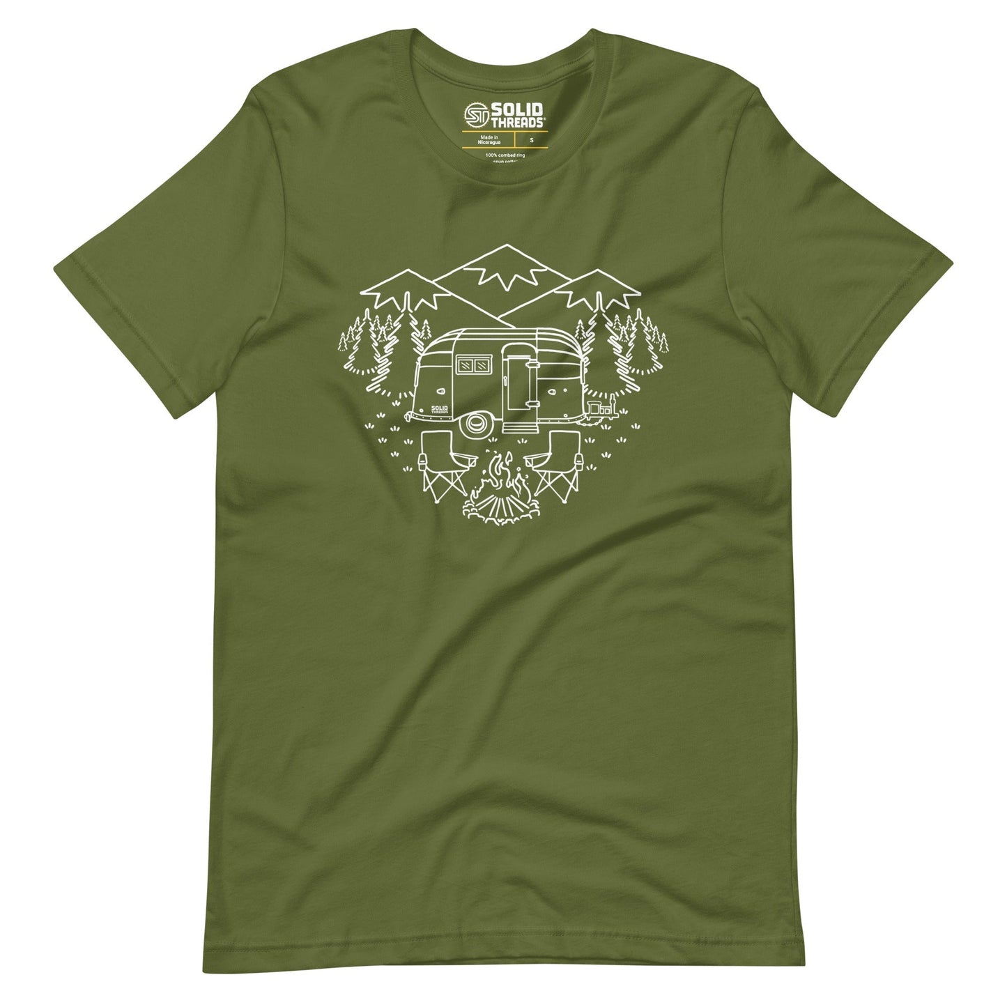 Camp Site Soft Style T-Shirt