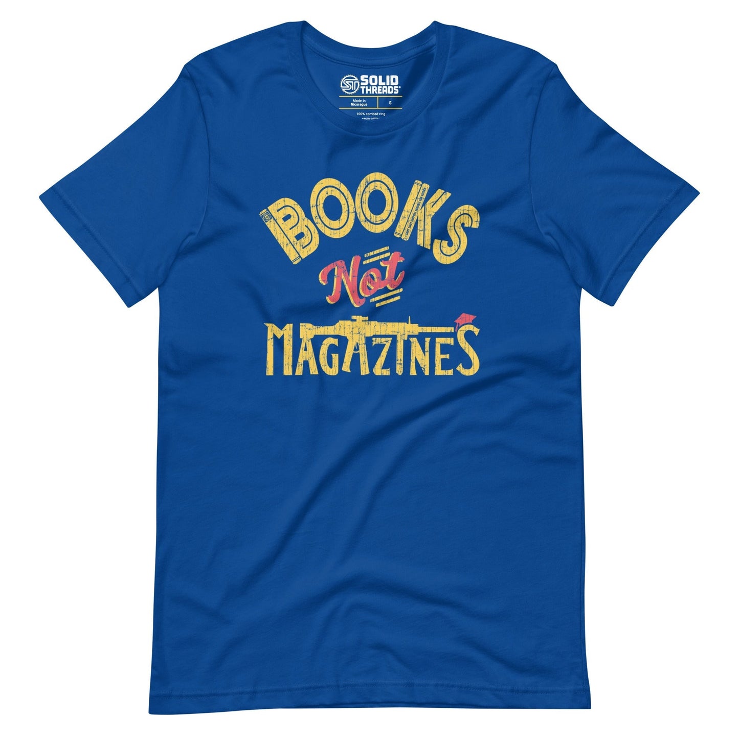Books Not Magazines | Supports Gun Reform Legislation Soft Style T-Shirt