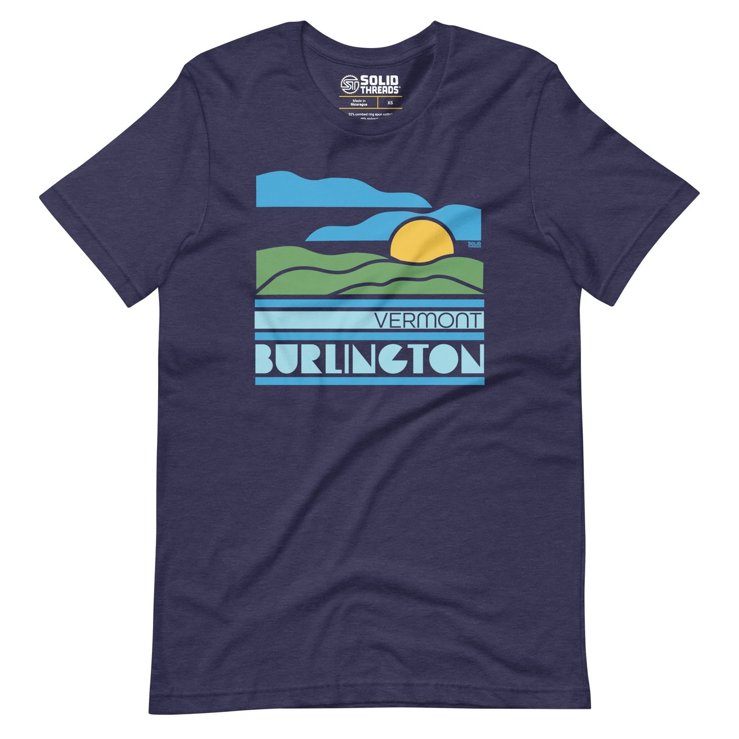 Burlington, VT Sunset Soft Style T-Shirt
