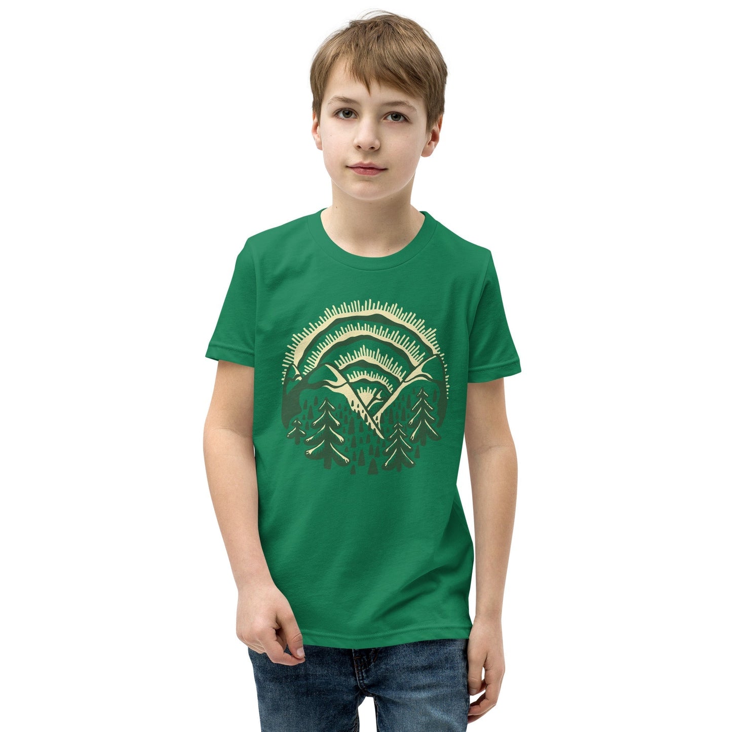 Youth Sunset Extra Soft T-Shirt | Design by Dylan Fant