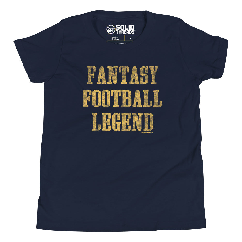 Youth Fantasy Football Legend Extra Soft T-Shirt