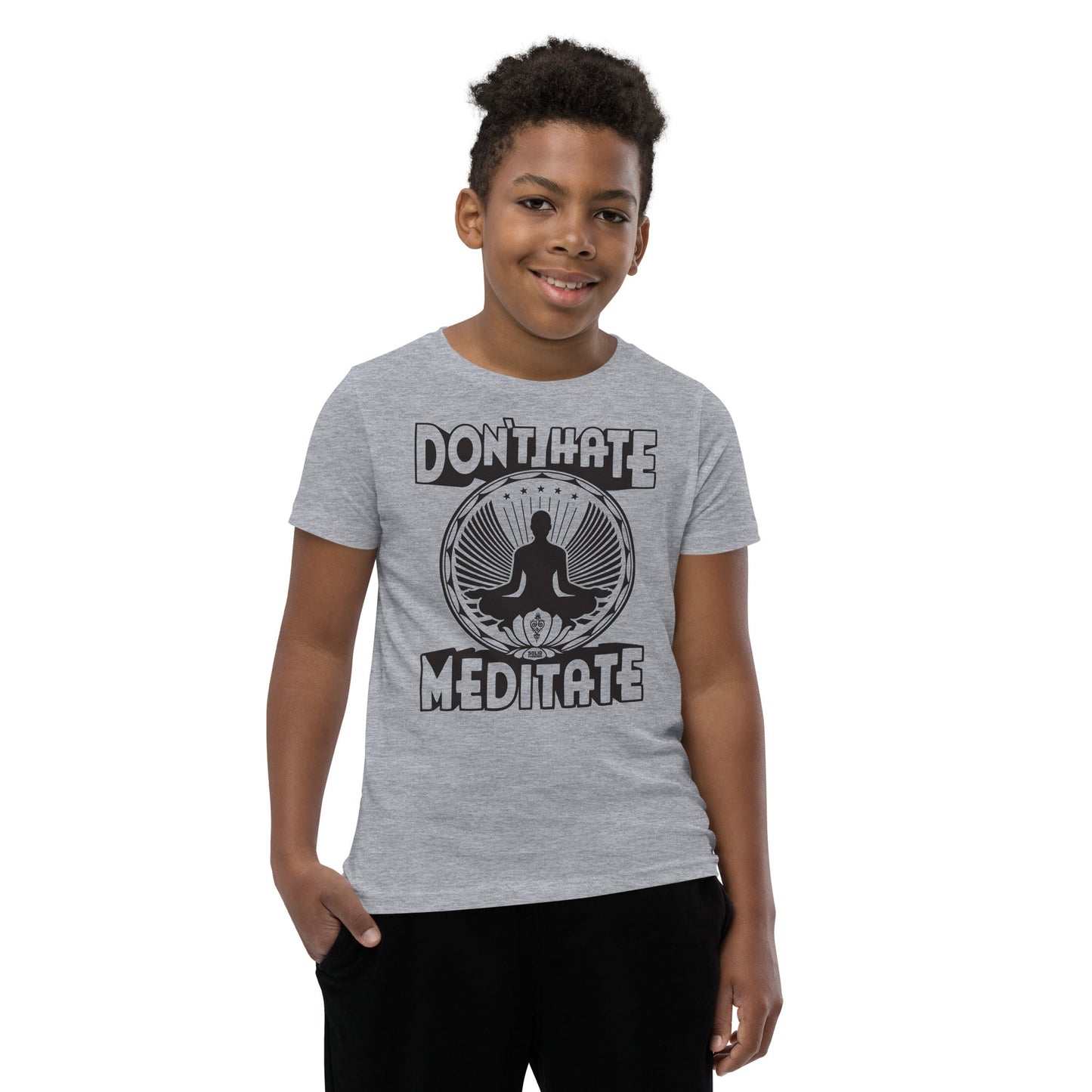 Youth Don't Hate Meditate Extra Soft T-Shirt