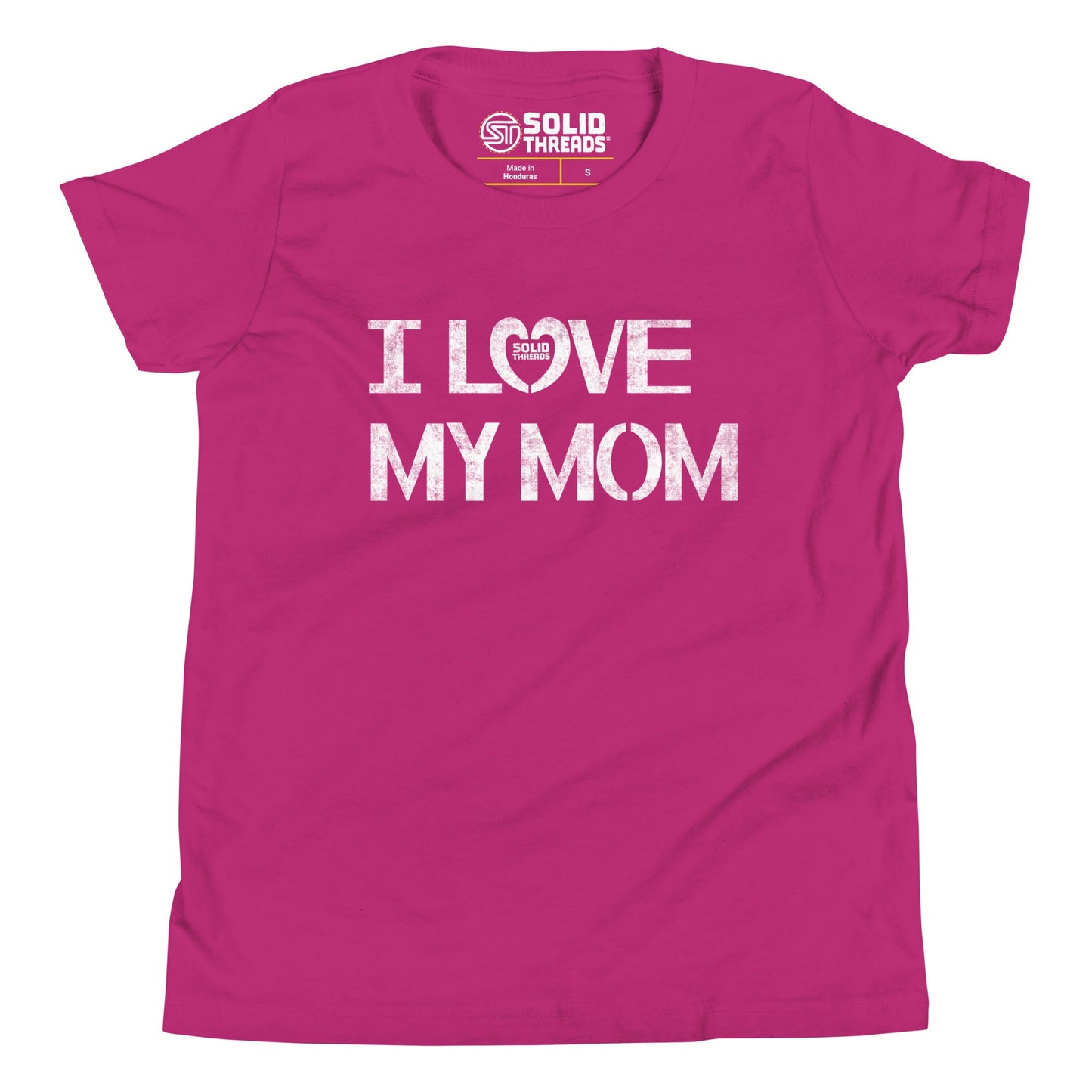 Youth I Love My Mom Extra Soft T-Shirt
