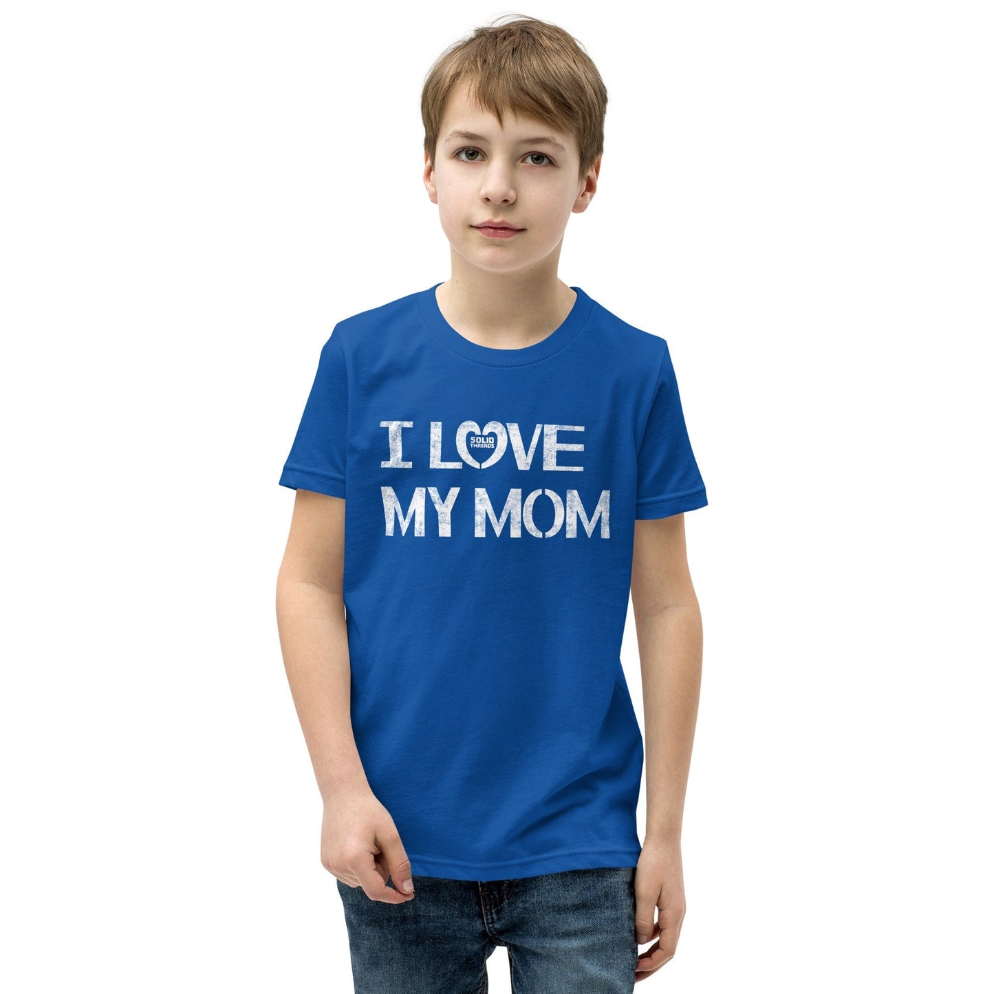 Youth I Love My Mom Extra Soft T-Shirt