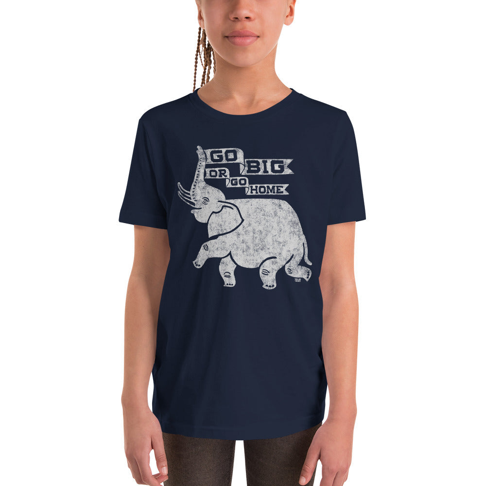 Youth Go Big or Go Home Extra Soft T-Shirt