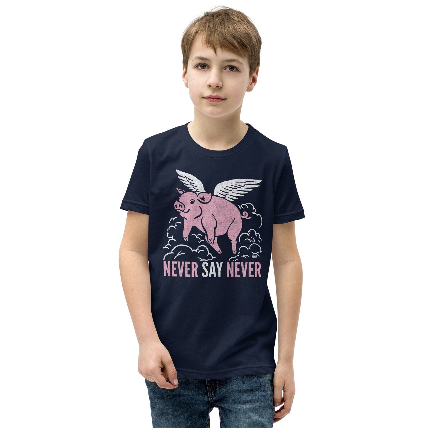 Youth Never Say Never Extra Soft T-Shirt
