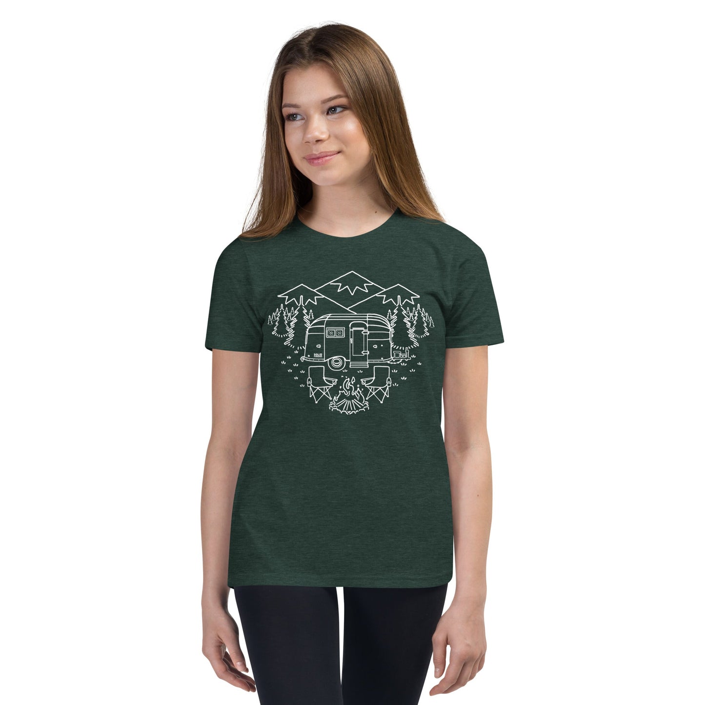 Youth Camp Site Extra Soft T-Shirt