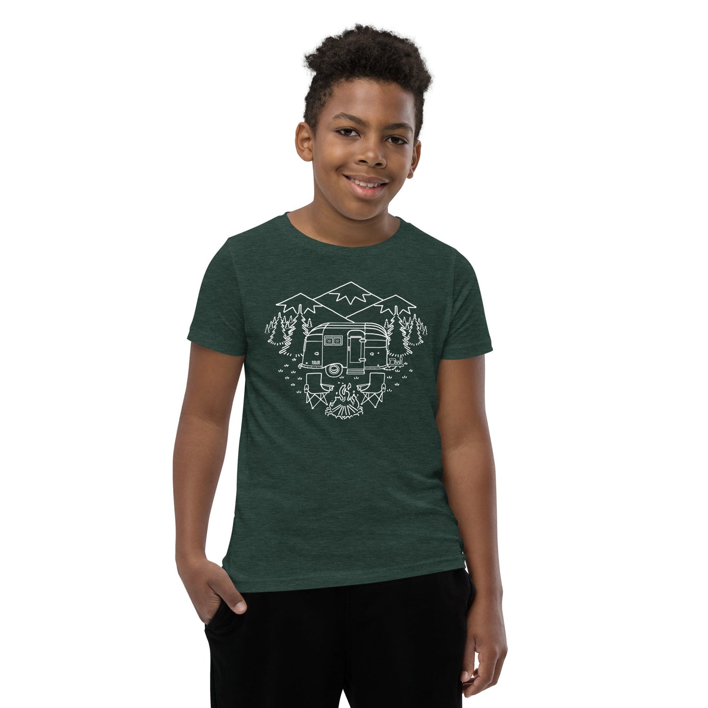 Youth Camp Site Extra Soft T-Shirt