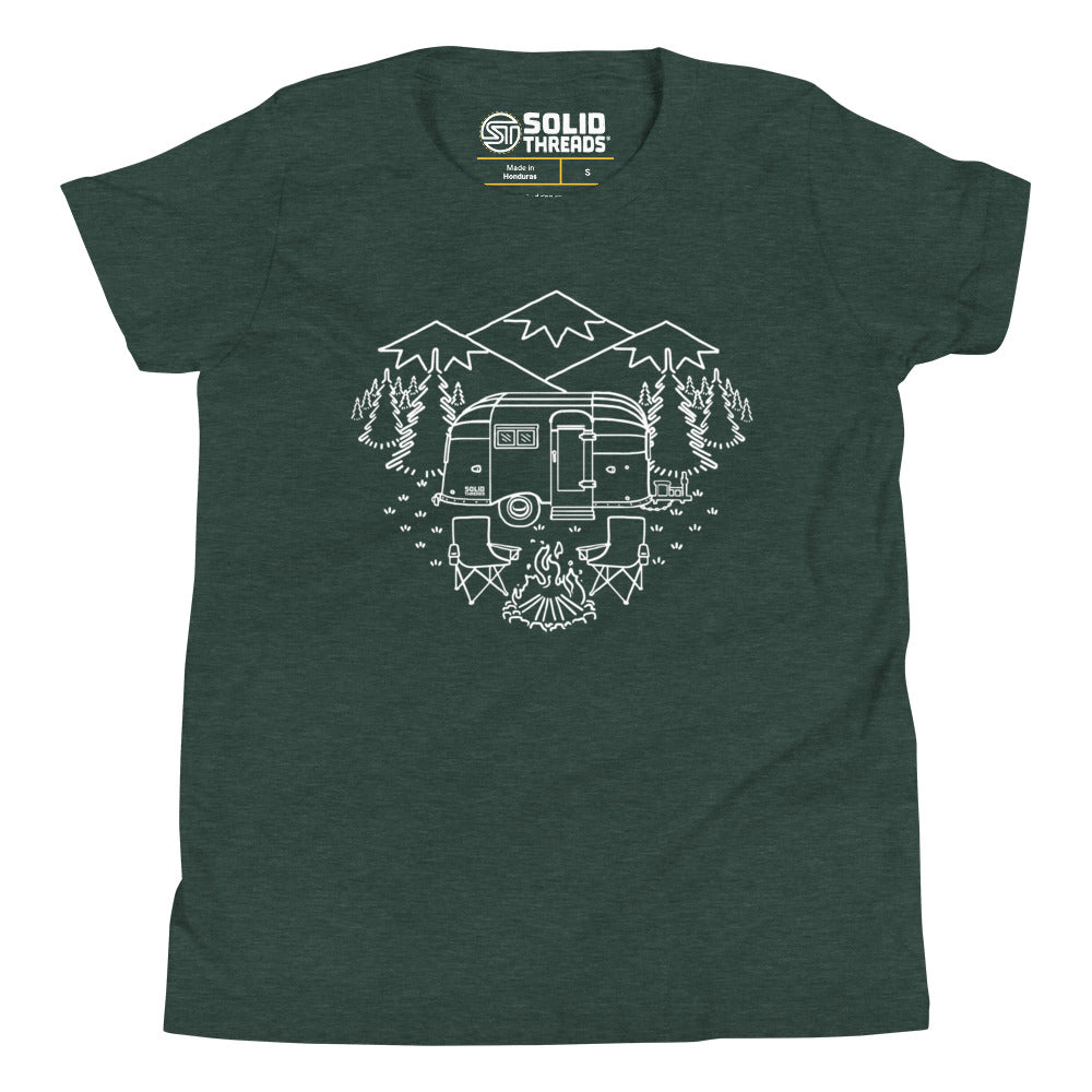Youth Camp Site Extra Soft T-Shirt