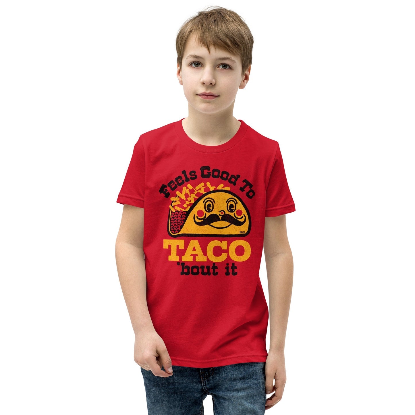 Youth Feels Good to Taco Bout It Extra Soft T-Shirt