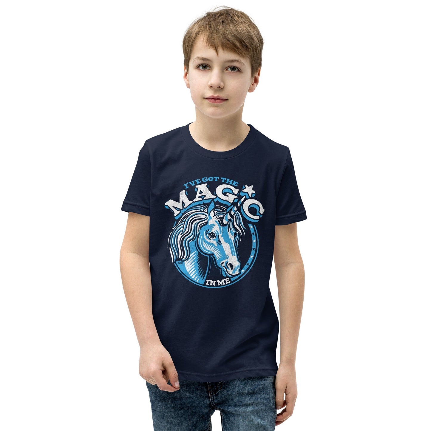 Youth I've Got the Magic in Me Unicorn Extra Soft T-Shirt | Supports Animal Rights