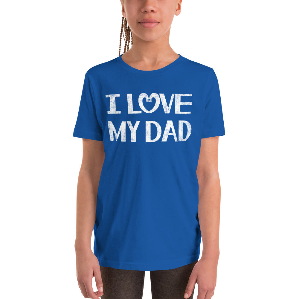 Youth I Love My Dad Extra Soft T-Shirt