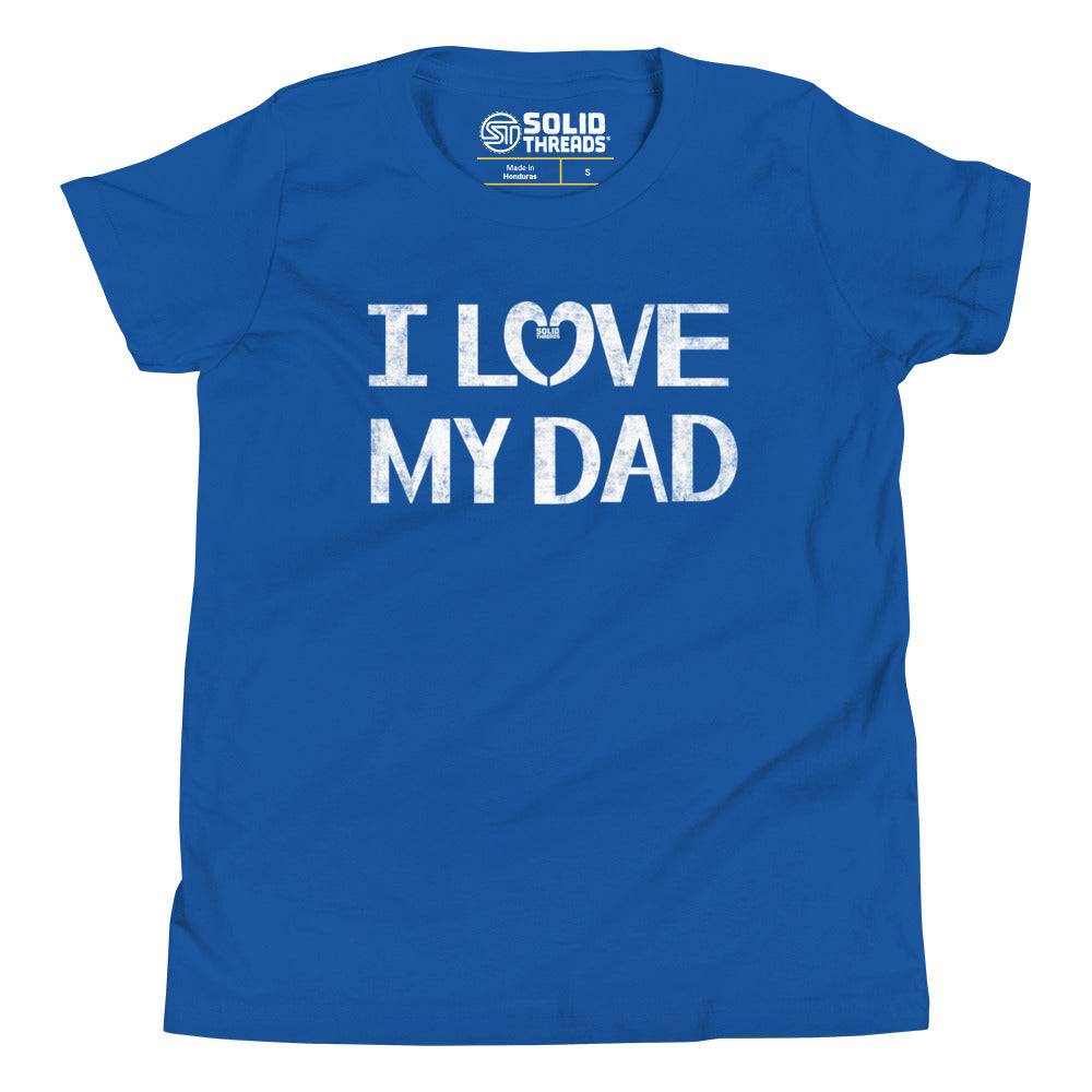 Youth I Love My Dad Extra Soft T-Shirt