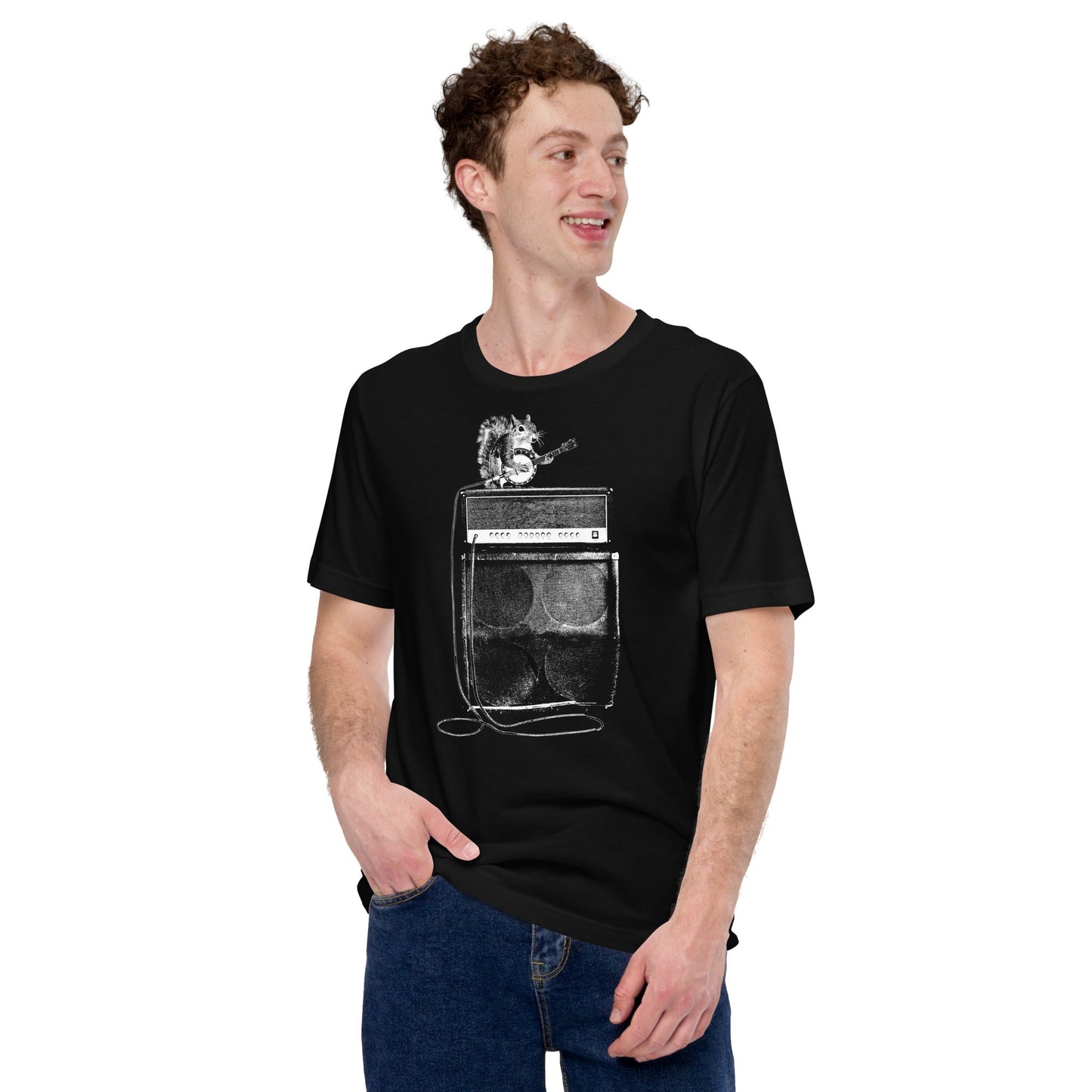 Squirrel Banjo Soft Style T-Shirt