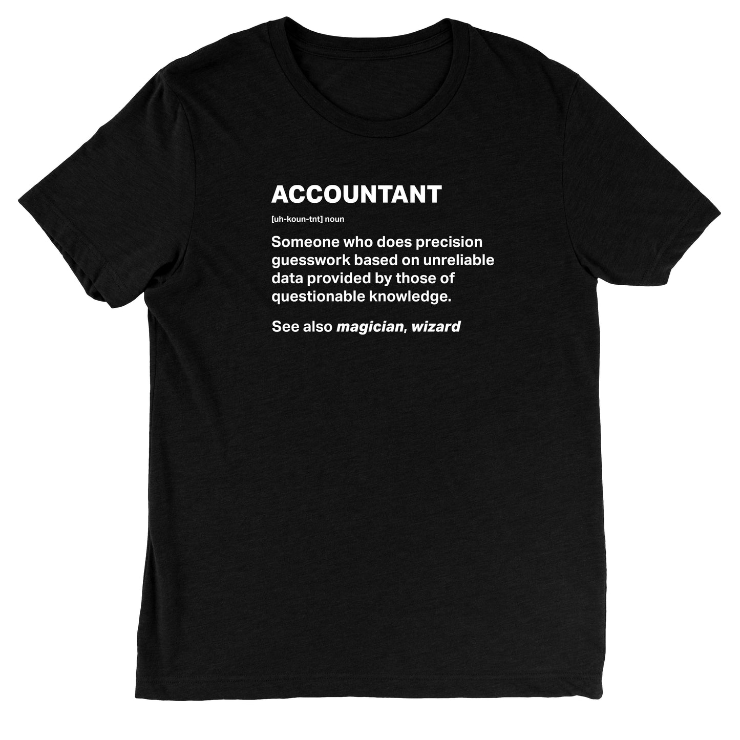 Accountant Wizard Tee