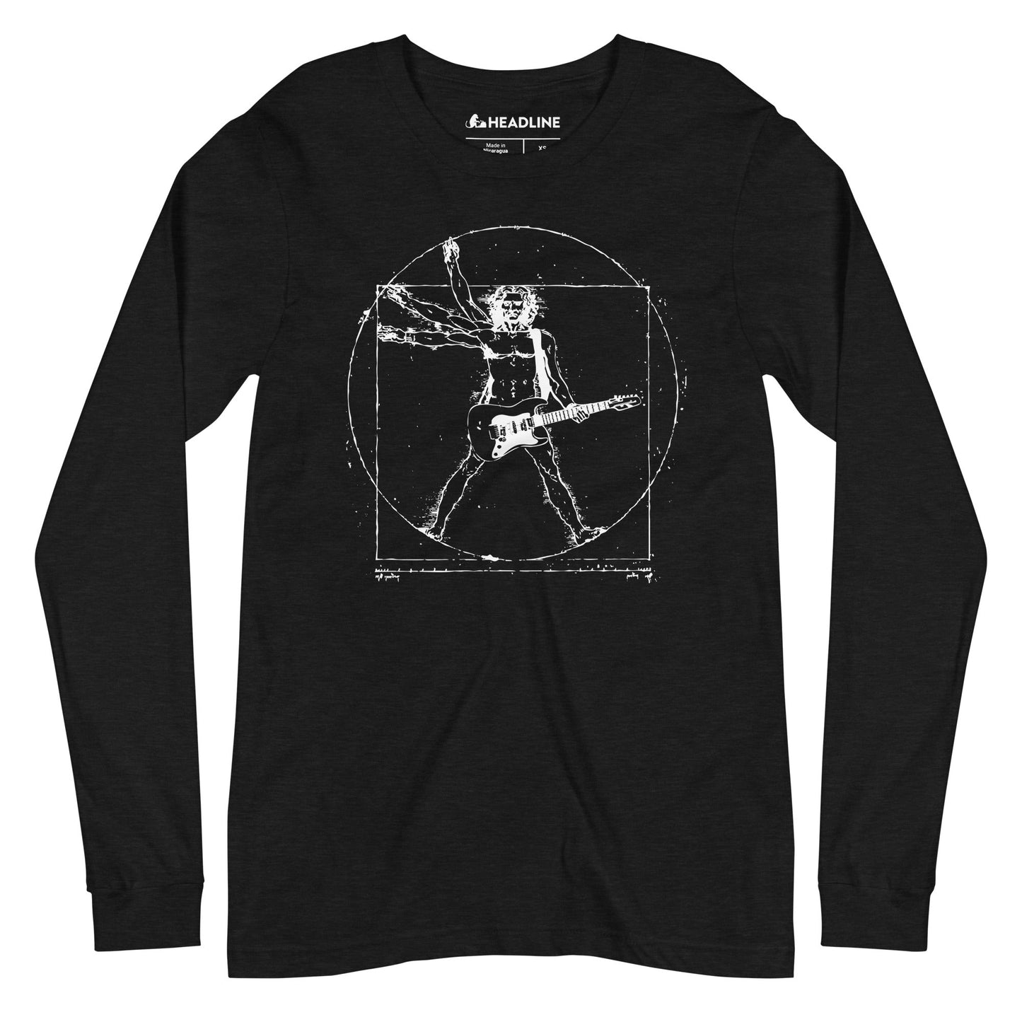 Da Vinci Rock Man Long Sleeve T-Shirt