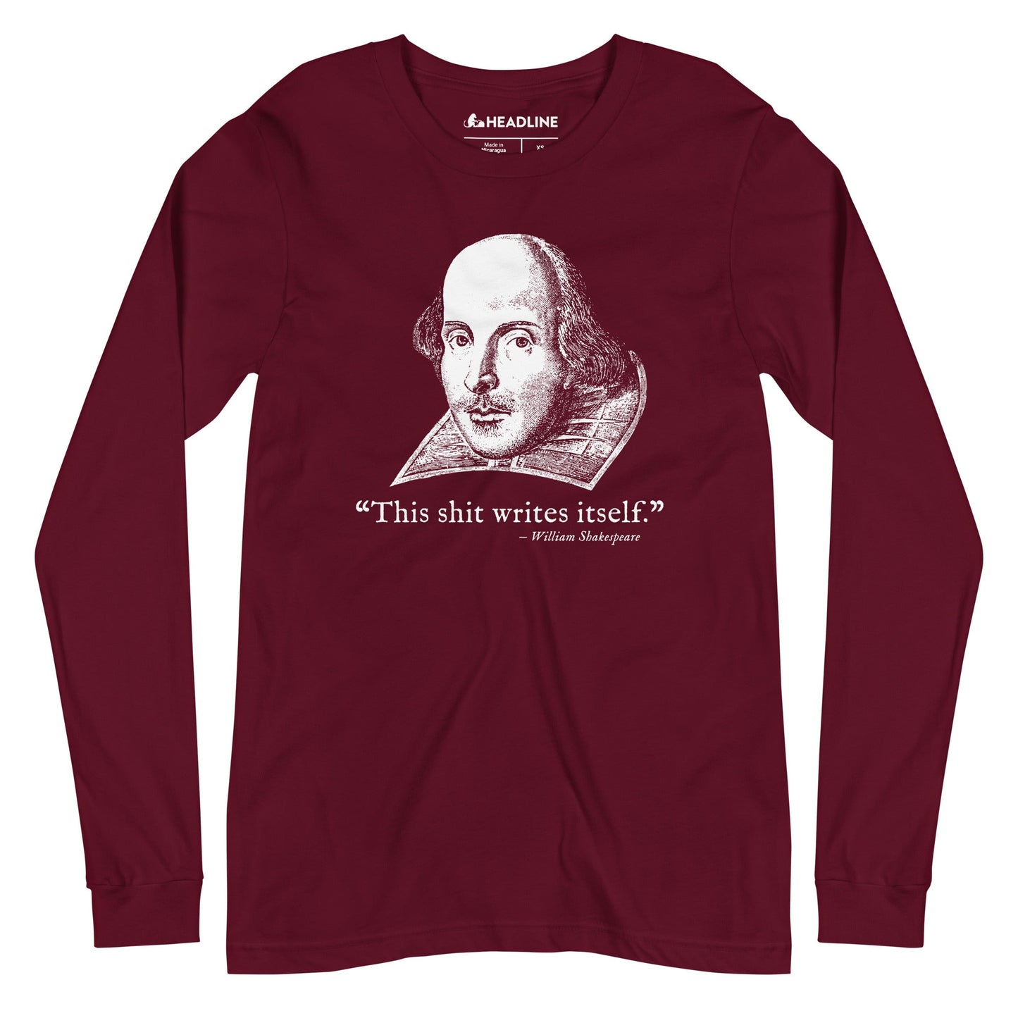 Unisex This Shit Writes Itself Long Sleeve T-Shirt