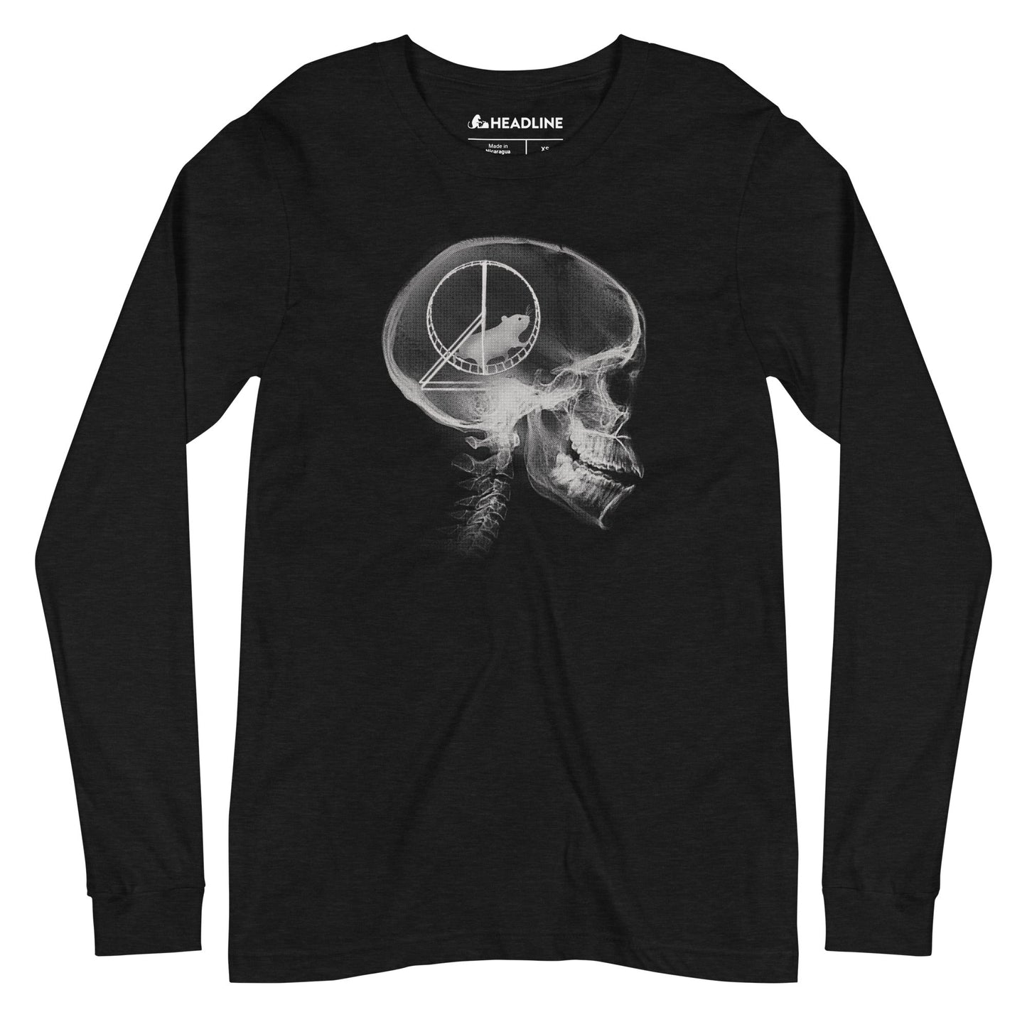Hamster Head Scan Long Sleeve T-Shirt