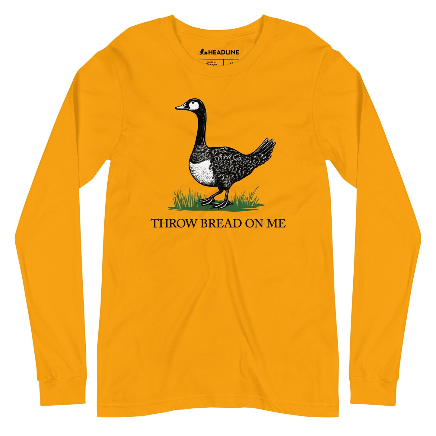 Unisex Throw Bread On Me Long Sleeve T-Shirt