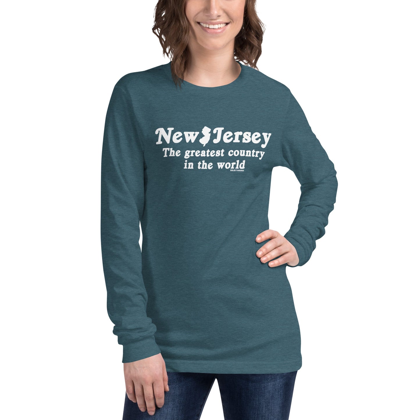 New Jersey Greatest Country Long Sleeve T-shirt