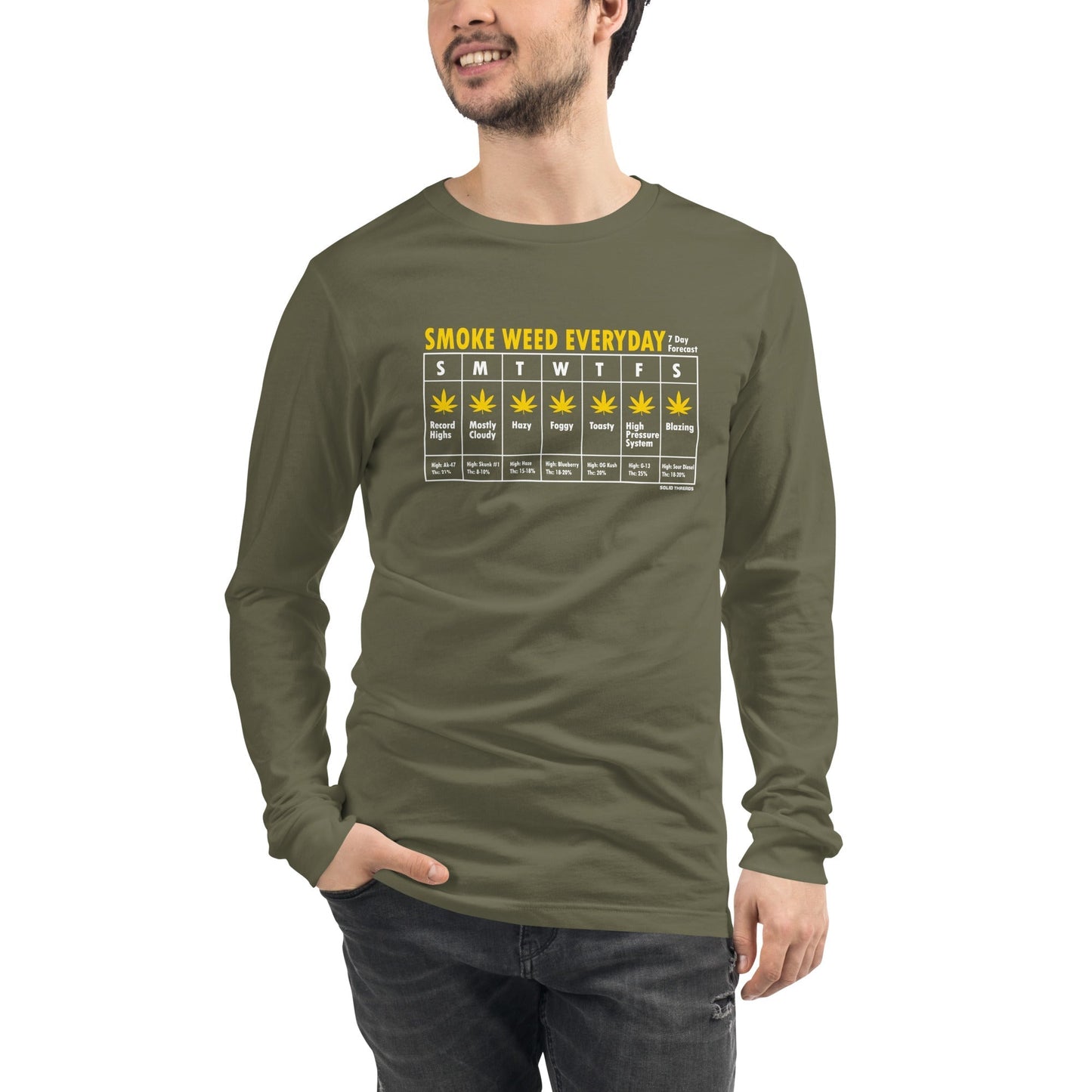 Smoke Weed Everyday Long Sleeve T-Shirt