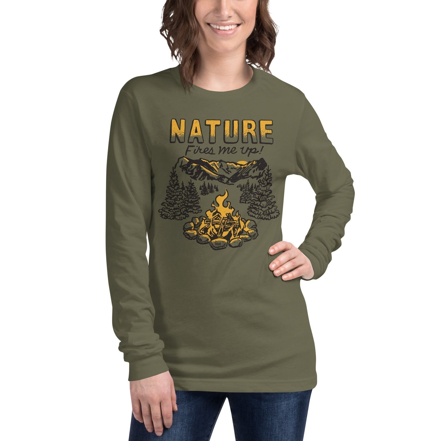 Unisex Nature Fires Me Up Long Sleeve T-Shirt