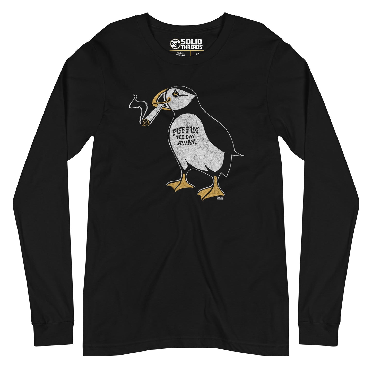 Unisex Puffin Away Long Sleeve T-Shirt