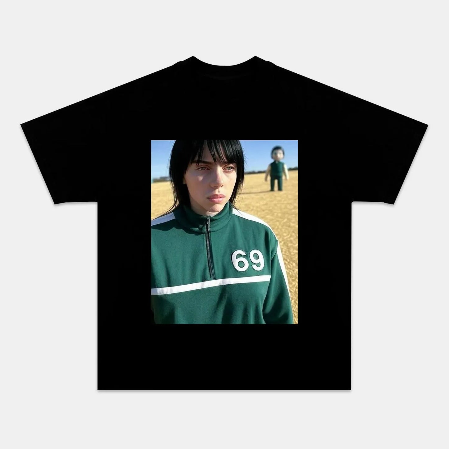 BILLIE EILISH & SQUID GAME TEE Style001