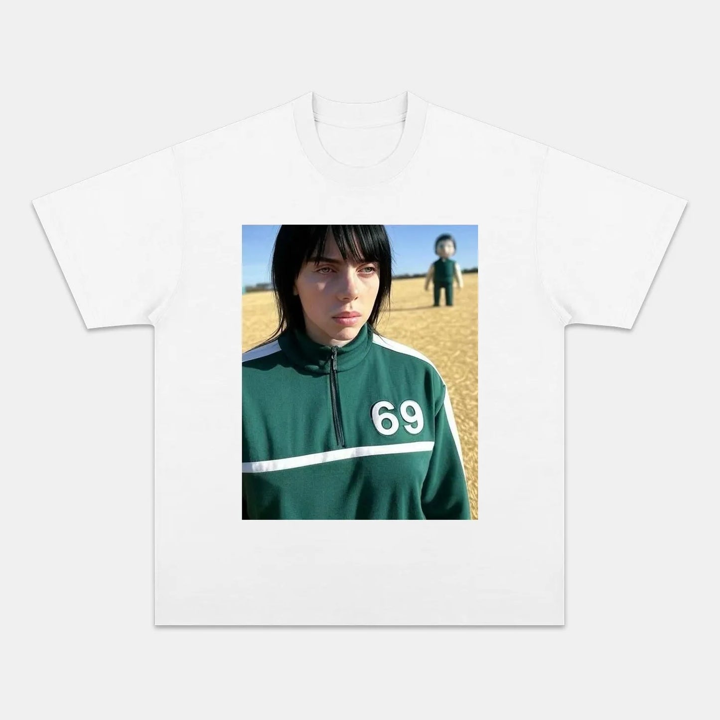 BILLIE EILISH & SQUID GAME TEE Style001