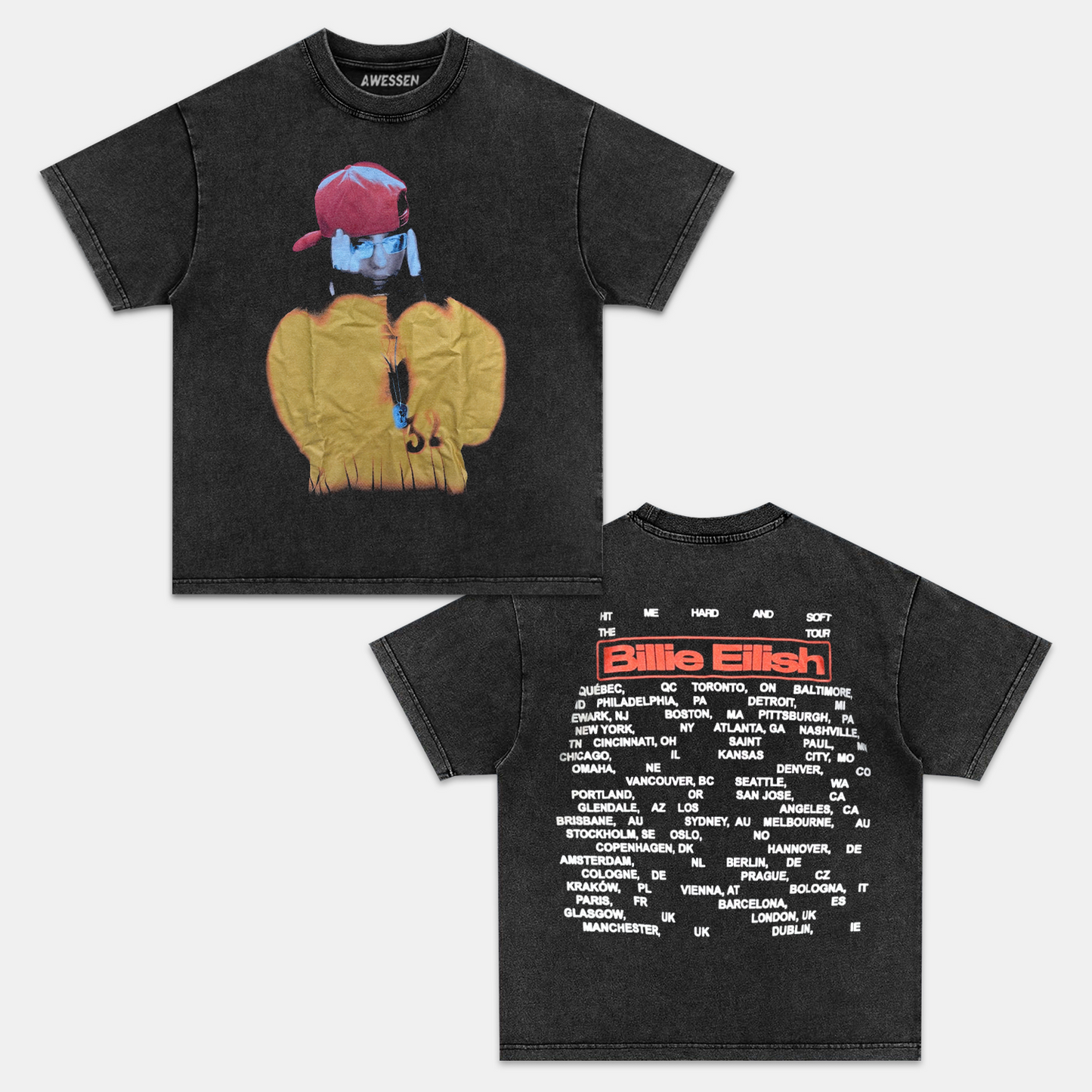 BILLIE EILISH 2.0 TEE Style002