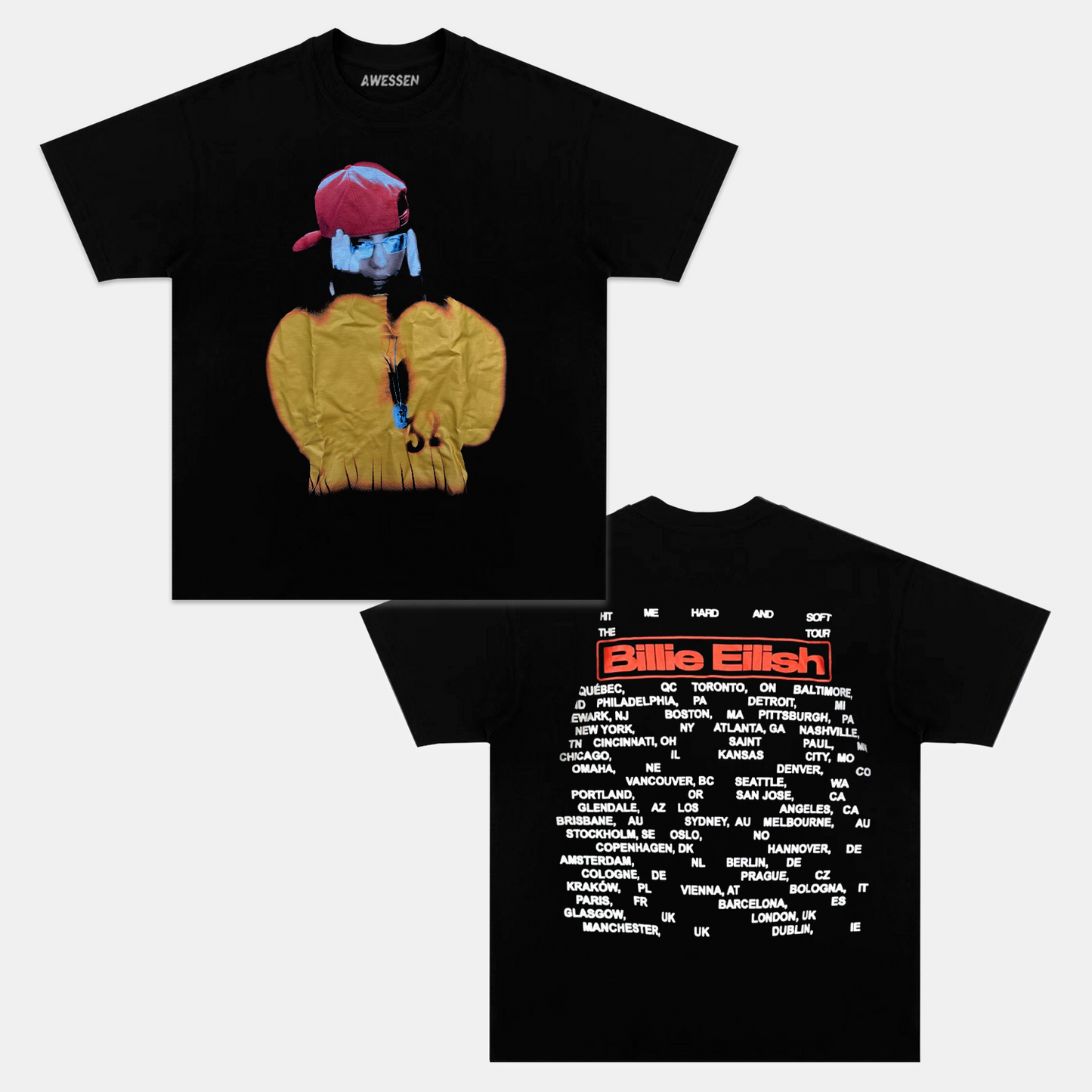 BILLIE EILISH 2.0 TEE Style002