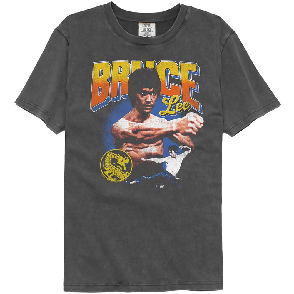 Bruce Lee Gradient Text Comfort Colors T-Shirt