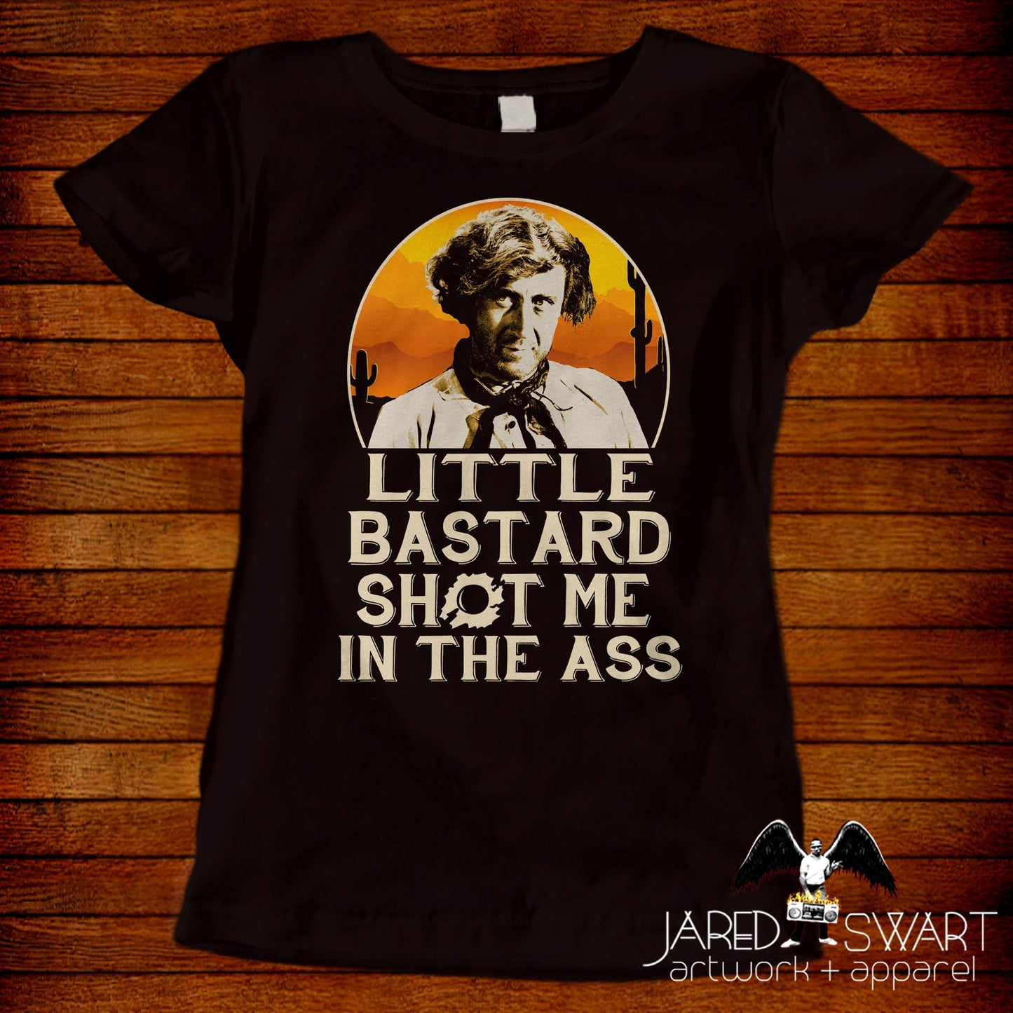 Blazing Saddles T-shirt Little Bastard