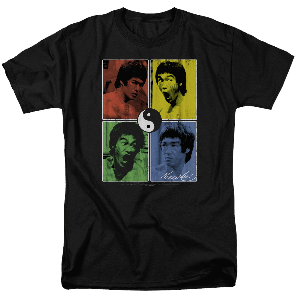 Bruce Lee Enter Color Block - Men's Regular Fit T-Shirt