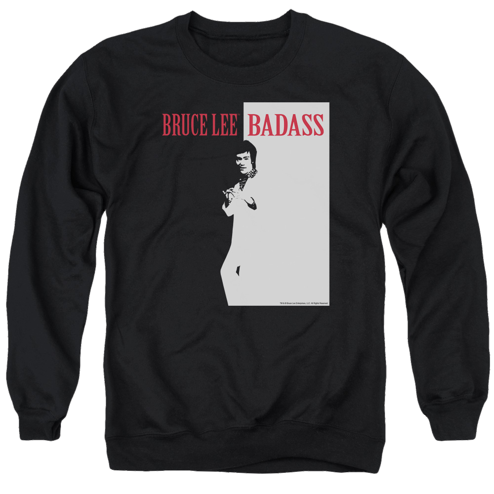 Bruce Lee Badass - Men's Crewneck Sweatshirt