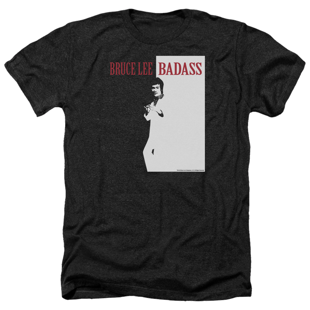 Bruce Lee Badass - Men's Heather T-Shirt