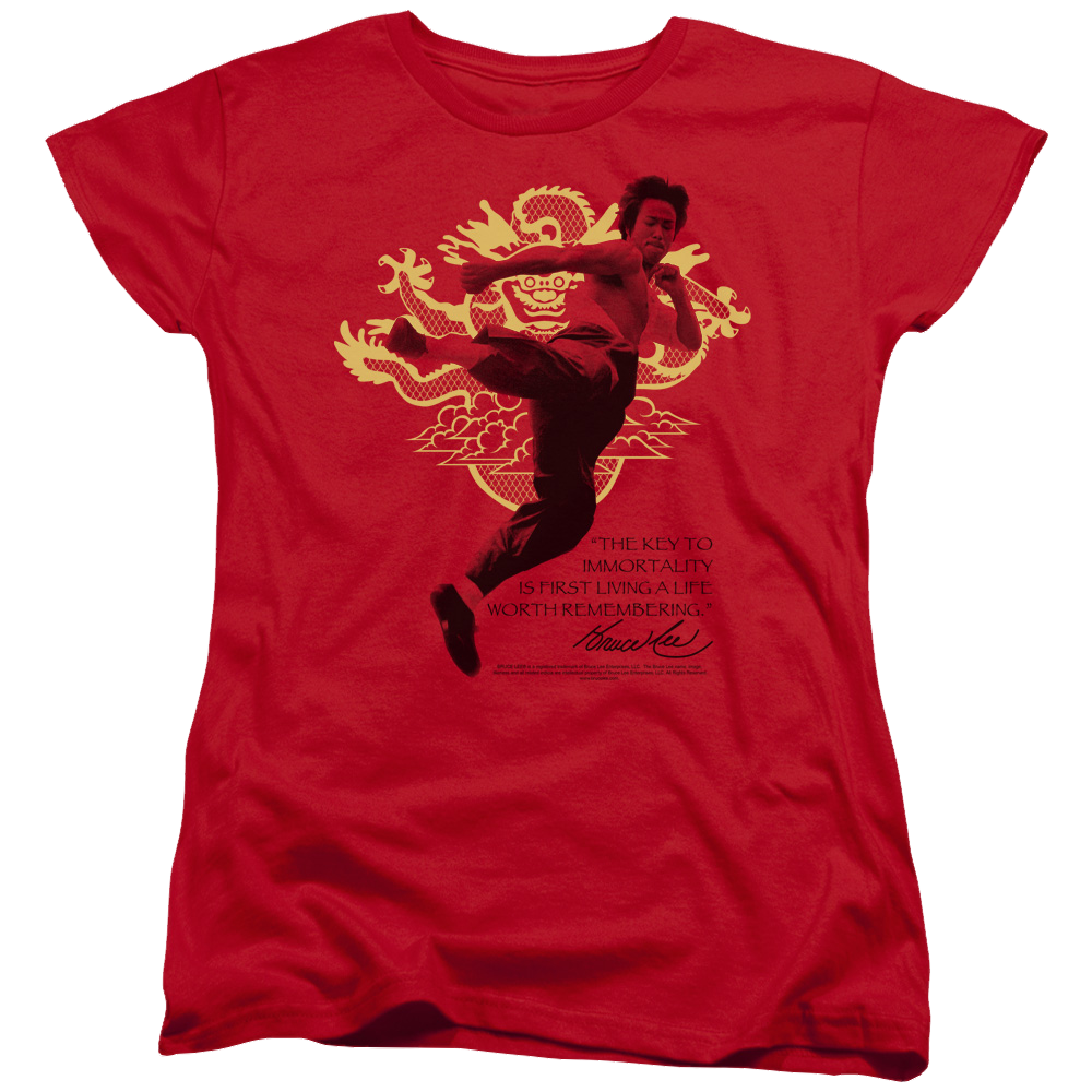 Bruce Lee Immortal Dragon - Women's T-Shirt