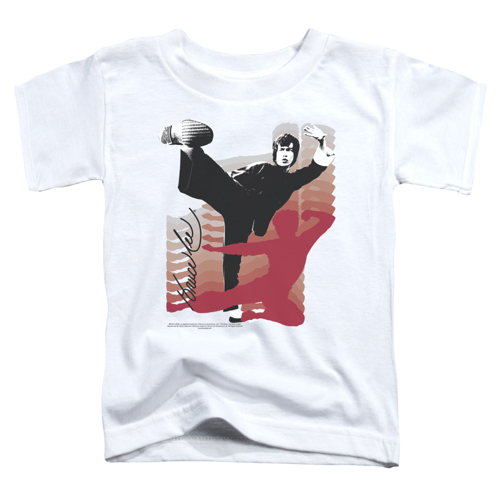 Bruce Lee Kick It - Kid's T-Shirt (Ages 4-7)