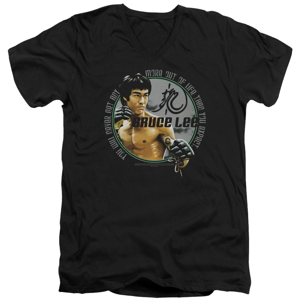 Bruce Lee Expectations - Men's V-Neck T-Shirt