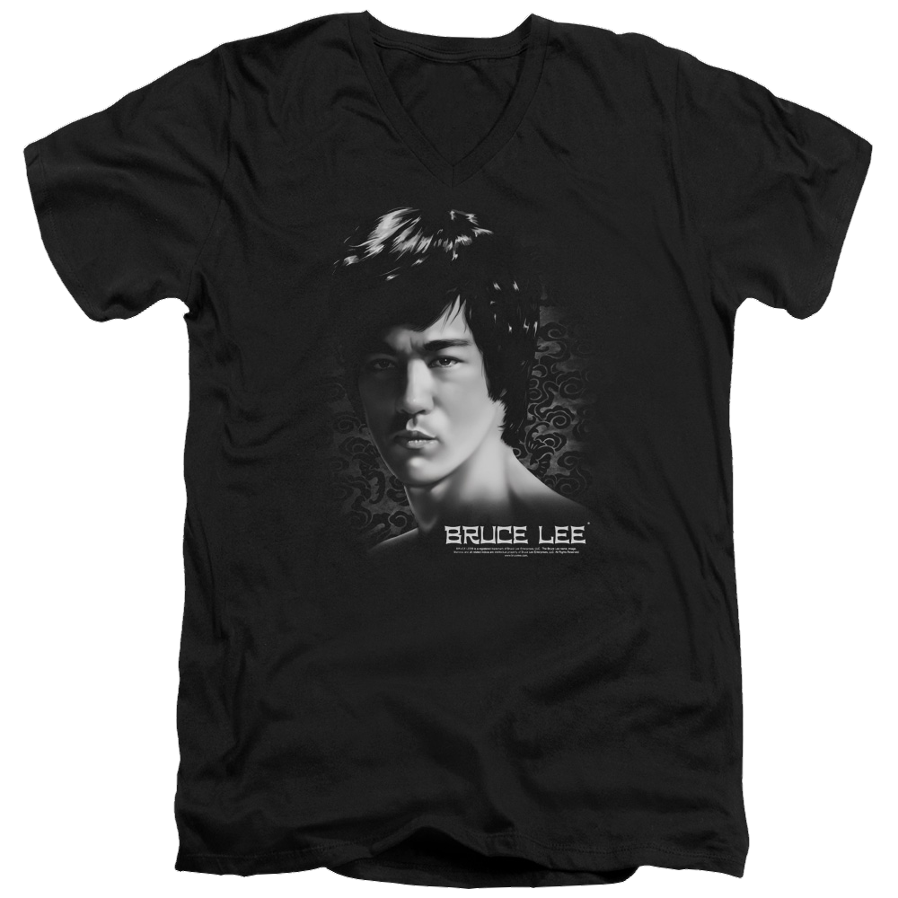 Bruce Lee In Your Face - Men's V-Neck T-Shirt