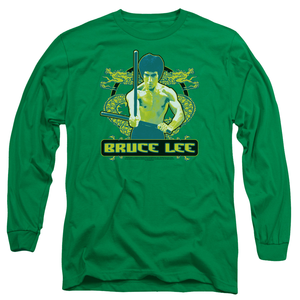 Bruce Lee Double Dragons - Men's Long Sleeve T-Shirt