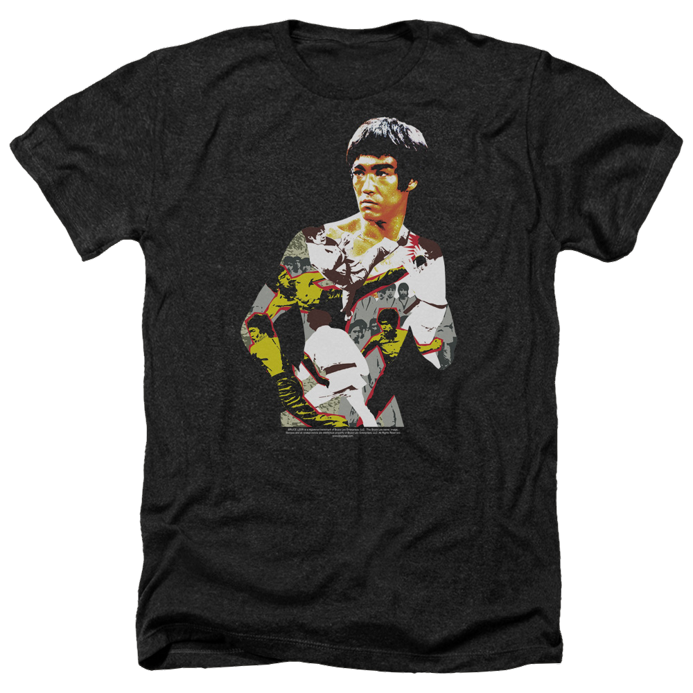 Bruce Lee Body Of Action - Men's Heather T-Shirt