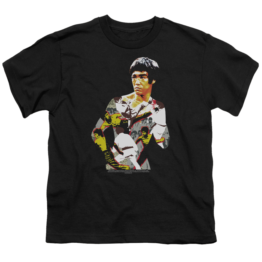 Bruce Lee Body Of Action - Youth T-Shirt (Ages 8-12)