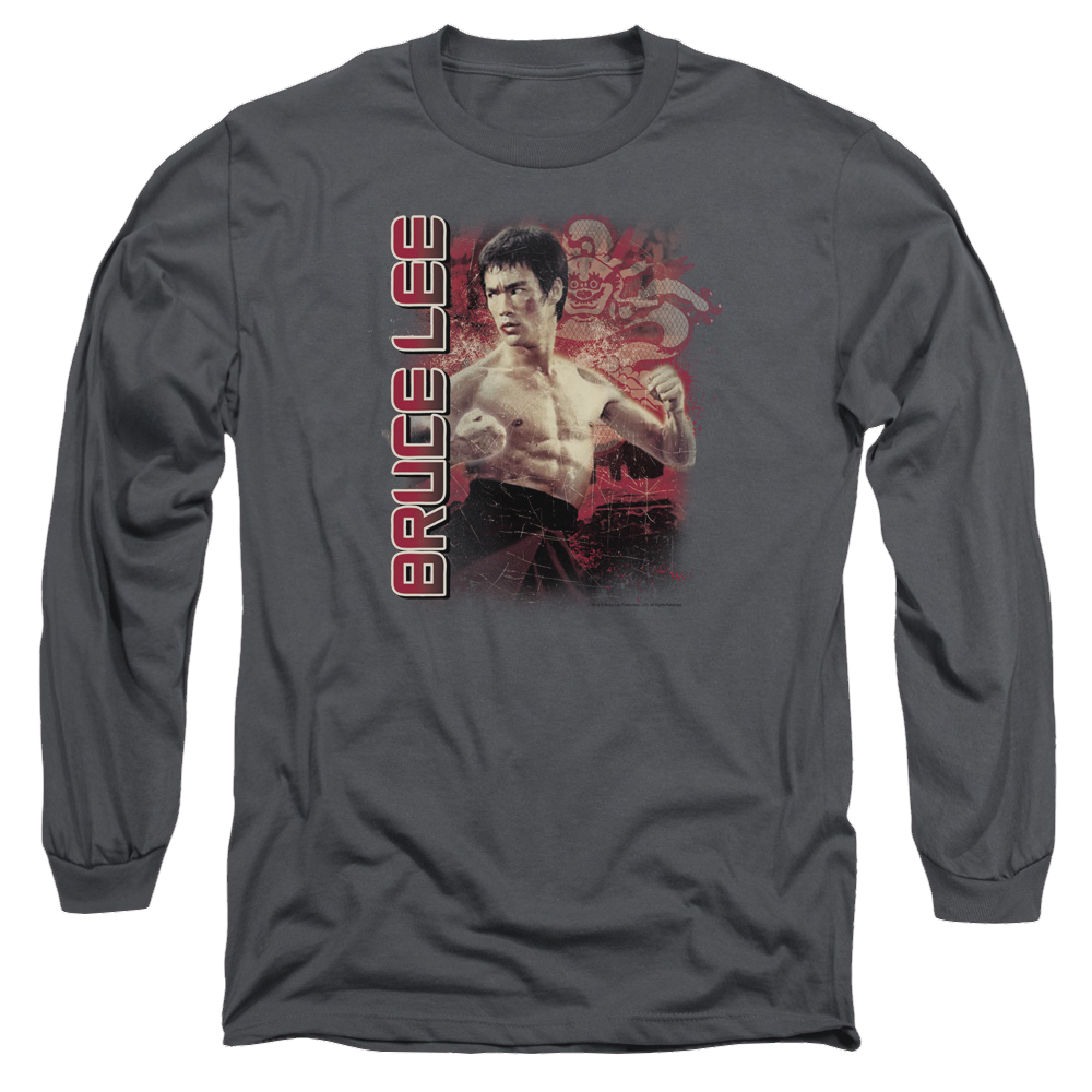 Bruce Lee Fury - Men's Long Sleeve T-Shirt