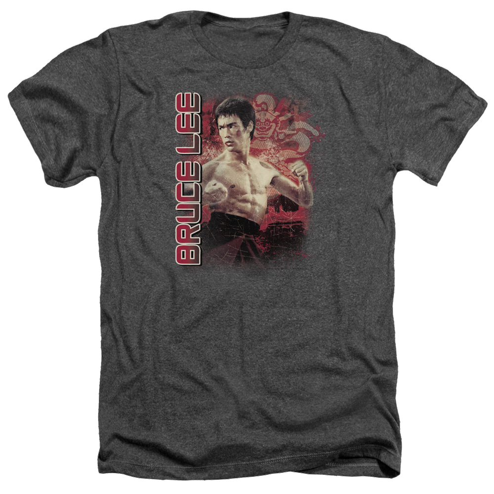 Bruce Lee Fury - Men's Heather T-Shirt