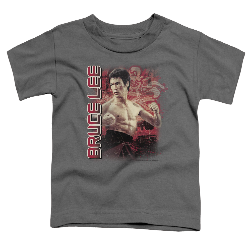 Bruce Lee Fury - Kid's T-Shirt (Ages 4-7)