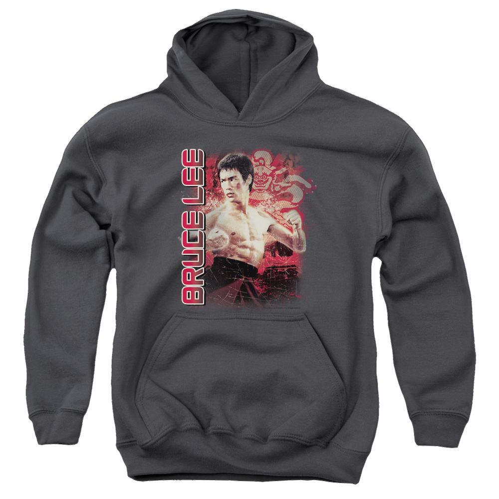 Bruce Lee Fury - Youth Hoodie (Ages 8-12)