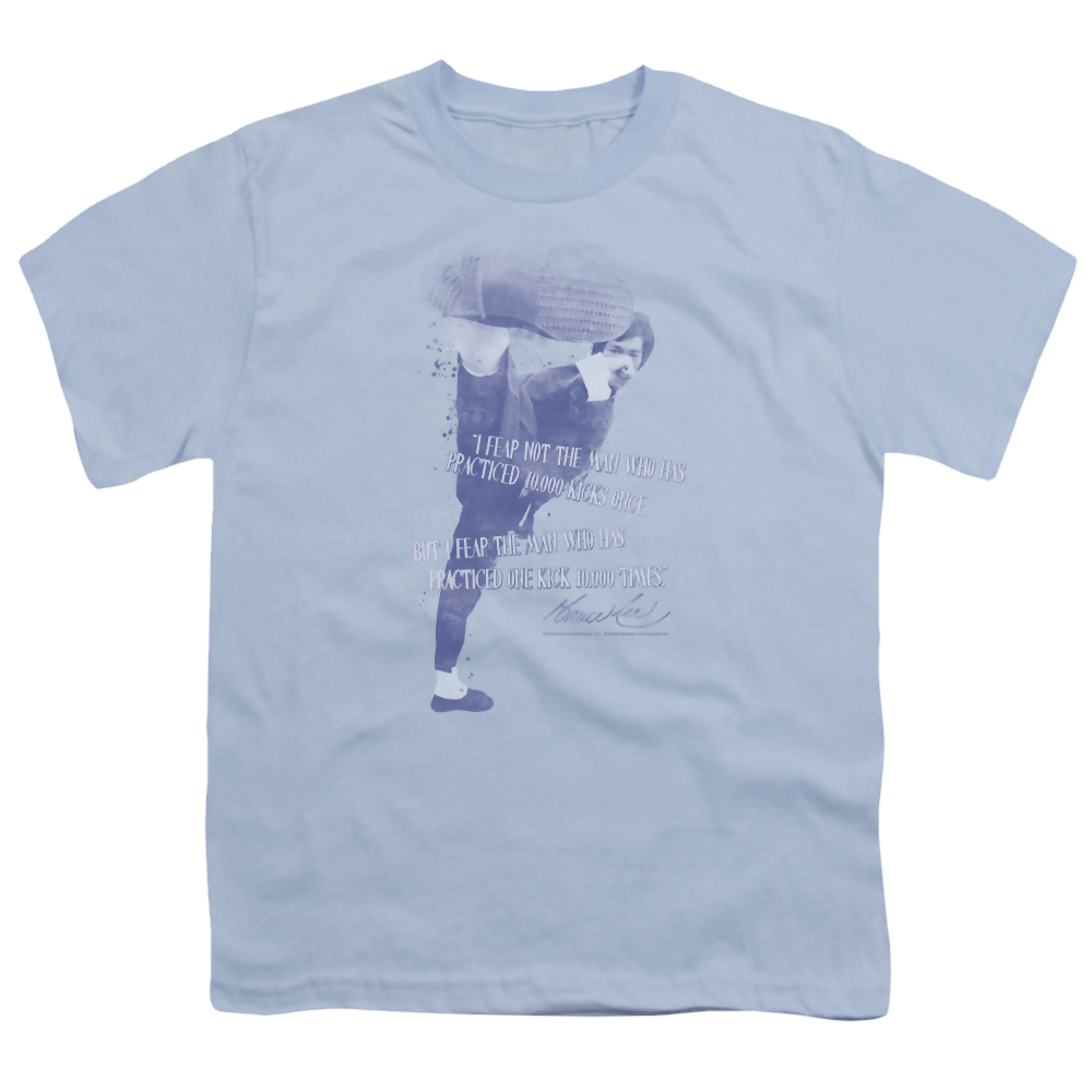 Bruce Lee 10,000 Kicks - Youth T-Shirt (Ages 8-12)