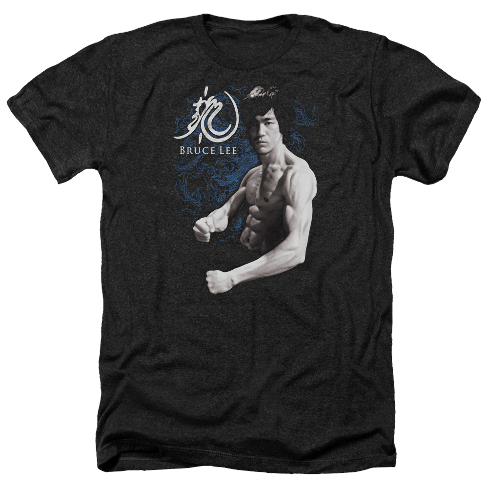 Bruce Lee Dragon Stance - Men's Heather T-Shirt